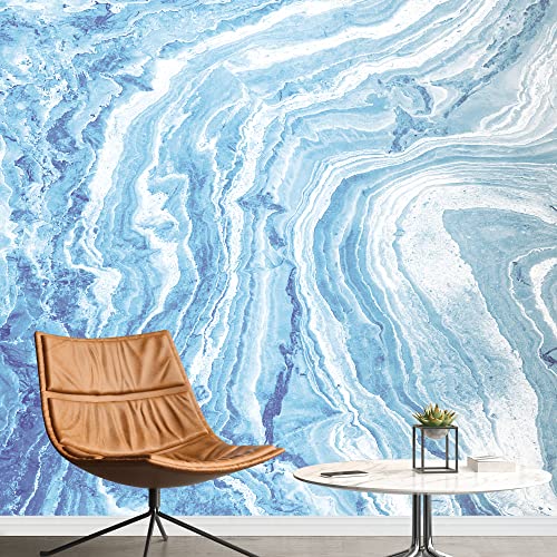 wall26 Removable Wall Sticker/Wall Mural Geometric Pastel Gemstone Waves Abstract Shapes Digital Art Modern Art Decorative Panorama Multicolor Relax/Calm for Living Room, Bedroom, Office - 100"x144" - color: W28-2206-dom04, size: 100"x144"