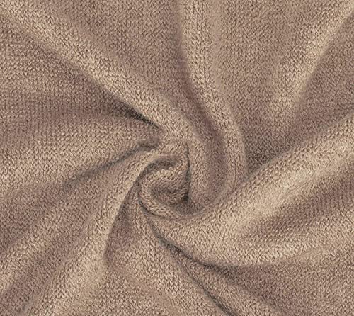 Newborn Photography Props Boys Girls Wrap Baby Photo Props Soft Knit Blanket Cloth (Camel) - color: Camel