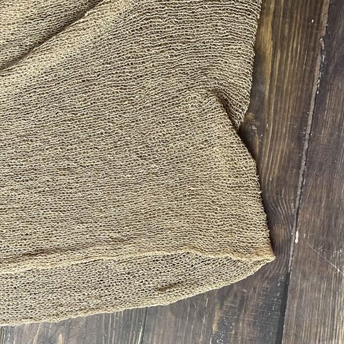 D&J DON&JUDY Long Newborn Ripple Wrap Photography Props Stretch Wrap Baby Shoot Posing Costume Outfit Knitted Camel Professional Poser …