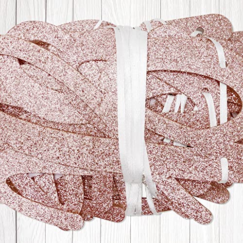 Go Shawty It's Your Birthday Banner, Hip Hop Birthday Party Decorations Supplies, Rap Theme Bday Bunting Sign, Pre-strung, Photo Props (Rose Gold) - color: Rose Gold