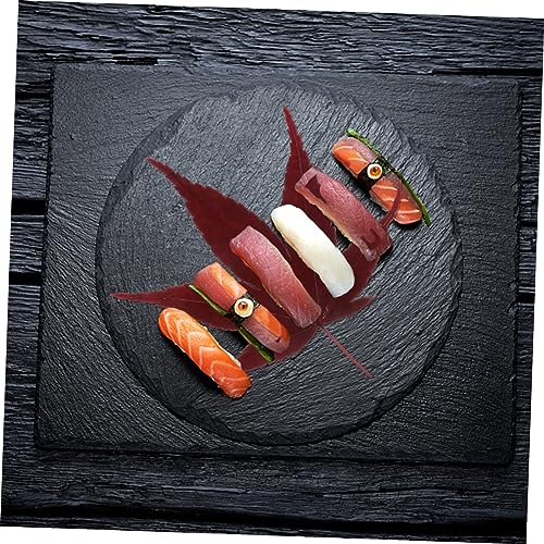 Cabilock 30pcs Natural Maple Leaf Food Decor for Sushi and Sashimi Plating Vacuum Preserved Japanese Style Garnish for Elegant Food Presentation and Photography