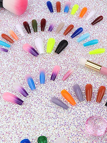 EBANKU Shiny Nail Art Table Mat - Foldable Hand Rest Pillow, Washable Salon Practice Holder - color: Colorful