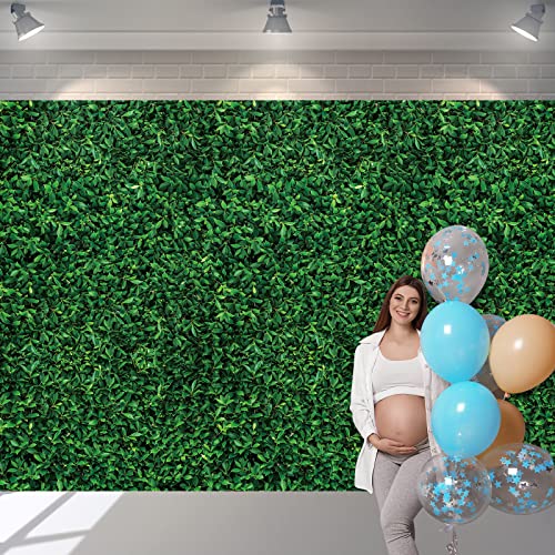 54 x 108 Inches Jumbo Green Leaves Photography Leaf Backdrop 3D Waterproof Tree Leaves Background Photo Booth Prop Green Leaf Tablecloths for Baby Shower Birthday Party Decoration (6 Pieces) - size: 54 X 108 Inches