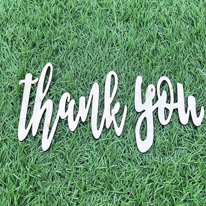 Thank You Sign for Backdrop,Rustic Wedding Sign,Engagement Photo Thank You,Wedding Sign Prop,Teacher Appreciation Thanksgiving Supplies