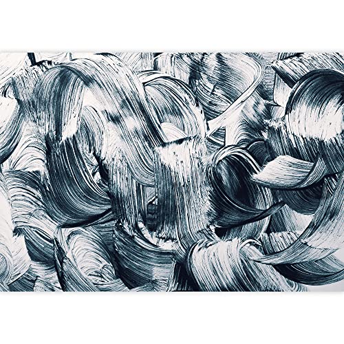 wall26 - Black Brush Stroke Wall Mural Removable Wall Decor 100x144 inches - color: Artwork - 18, size: 100"x144"