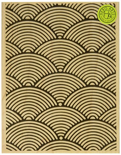 Hero Arts S6144 Wave Pattern Background