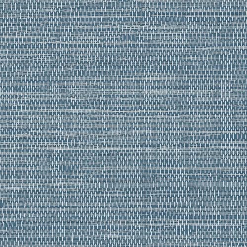 JiffDiff Grasscloth Wallpaper Peel and Stick Blue Grassweave Stick on Wallpaper Textured Self Adhesive Wall Paper Contact Paper 17.3"x472" - color: Dark Blue, size: 17.3" x 472"
