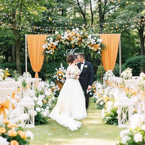 Heavy Duty Pipe and Drape Frame Kit 10x10ft Adjustable Height/Width Photography Background Support Poles All-Metal Construction Backdrop Stand for Party, Birthday, Wedding - Silver - color: Sliver, size: 10ft×10ft