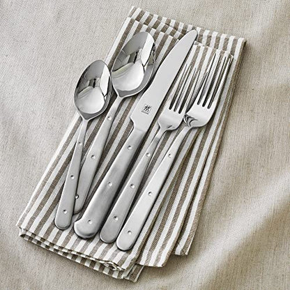 ZWILLING Porterhouse 45-pc 18/10 Stainless Steel Flatware Set - color: Stainless Steel, size: 45-pc