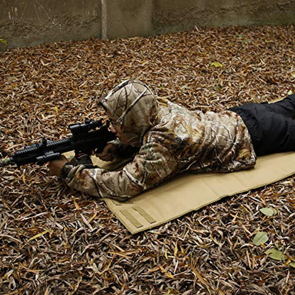 MYDAYS Tactical Roll Up Padded Shooting Mat,Non-Slip Durable Shooting Rest Hunting Accessories,Hunting Mats for Shooters