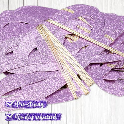 Go Shawty It's Your Birthday Banner, Hip Hop Birthday Party Decorations Supplies, Rap Theme Bday Bunting Sign, Pre-strung, Photo Props (Purple) - color: Purple