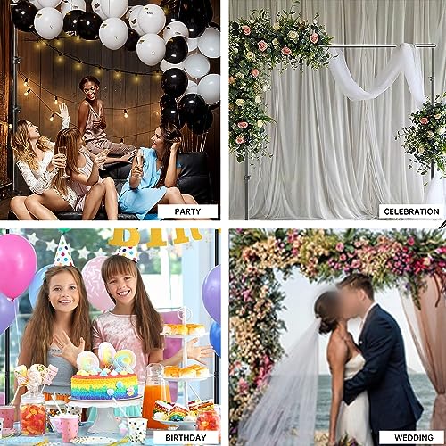 BEIYANG 8.5 x 10 FT Photo Backdrop Stand Kit, Adjustable Background Holder Support System Kit with Carrying Bag, for Photography Video Stutio, Parties Decoration, Advertising Display - size: 8.5*10FT