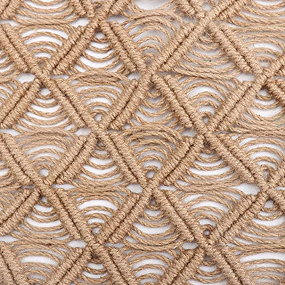 Newborn Photography Props Baby Photoshoots Photo Posing Macrame Blankets Rug Backdrop (Brown) - color: Brown