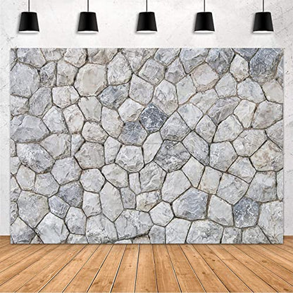 Mehofond Brick Stone Wall Photography Background Home Decor Party Photo Shooting Birthday Party Decoration Backdrop Banner Studio Photo Props 8x6ft - size: 8x6ft