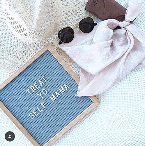 Felt Board Felt Letter Board, 10 x 10 inch Message Board Word Board Letter Board Sign Bulletin Board Letters, Pregnancy Announcements Baby Announcement Sign, Valentines Day Gifts for Her Letterboard (Gray) - color: Gray