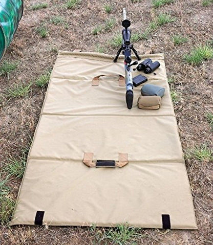 Crosstac Precision Range Shooting Mat - color: Crosstac Precision Range Shooting Mat, Coyote Brown