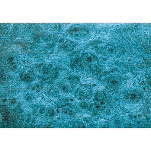 wall26 Removable Wall Sticker/Wall Mural Vibrant Teal Water Wave Pattern Abstract Shapes Digital Art Modern Art Decorative Panorama Multicolor Relax/Calm for Living Room, Bedroom, Office - 100"x144" - color: W28-2206-DOM01, size: 100"x144"