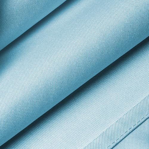 Lann's Linens - 90" Round Premium Tablecloth for Wedding/Banquet/Restaurant - Polyester Fabric Table Cloth - Baby Blue - color: Baby Blue, size: 90" (Round)