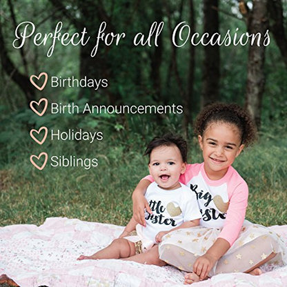 Bump and Beyond Designs Surprise Pregnancy Announcement Grandparents Newborn Bodysuit - color: White, size: 3-6 Months
