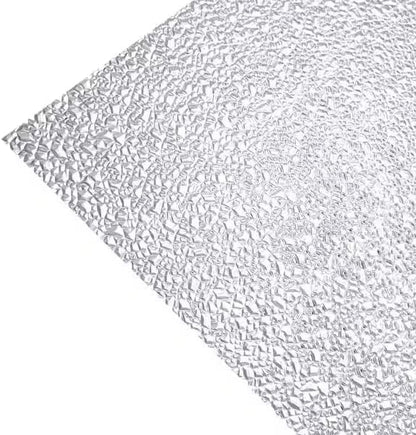 KASTLITE Clear Acrylic Cracked Ice Lighting Panel | 22" x 22" Plastic Sheets | Fluorescent Lighting for Overhead Fixtures | 8 Pack - size: 22" X 22"
