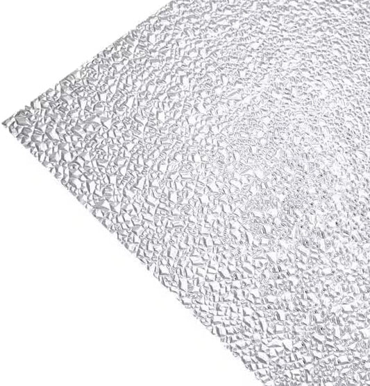 KASTLITE Clear Acrylic Cracked Ice Lighting Panel | Custom Size Plastic Sheets | Fluorescent Lighting for Overhead Fixtures | 8 Pack - size: Custom Size