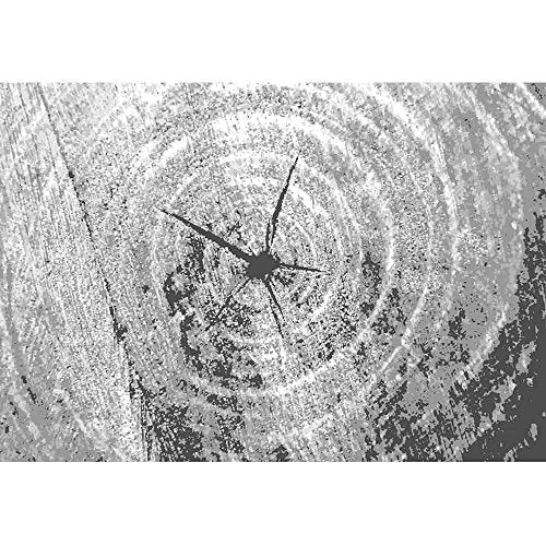 wall26 - Black and White Brutal Grunge Background Texture Saw Cut of The Wood - Removable Wall Mural | Self-Adhesive Large Wallpaper - 100x144 inches - color: Artwork - 19, size: 100"x144"