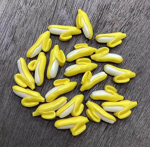 Mini Bandana for Crafts 20 Banana Peel Garden Display Minimal Decoration