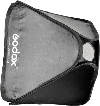 Godox 50cm x 50cm Softbox Bag Kit for Studio Photogrpahy Camera Flash Fits Bowens Elinchrom Mount (19.6" x 19.6") - size: 19.6" x 19.6" softbox only